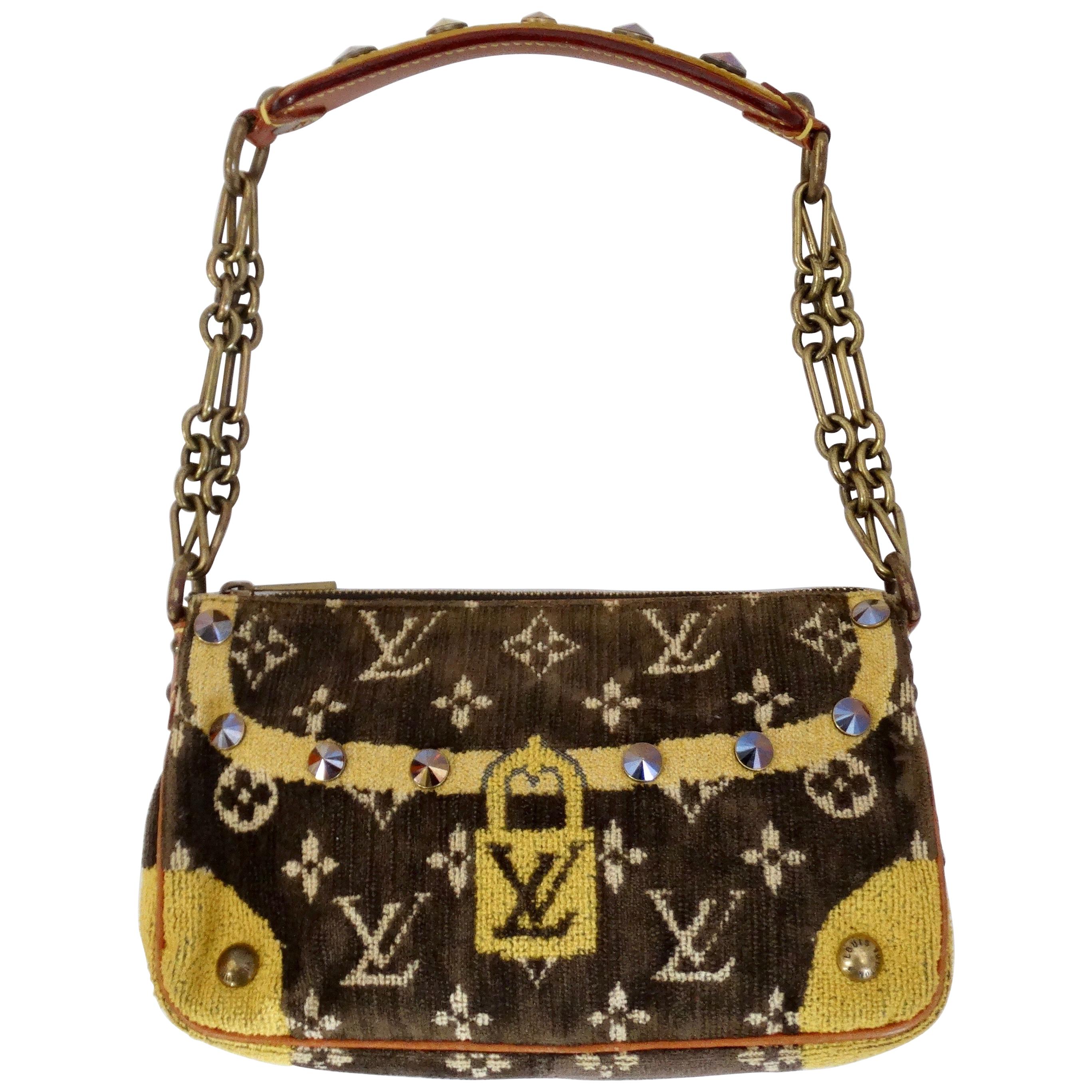Louis Vuitton Monogram Pochette Trompe L'oeil Bag at 1stDibs | cloth louis vuitton bag, louis vuitton cloth handbag, louis vuitton 2000s bag