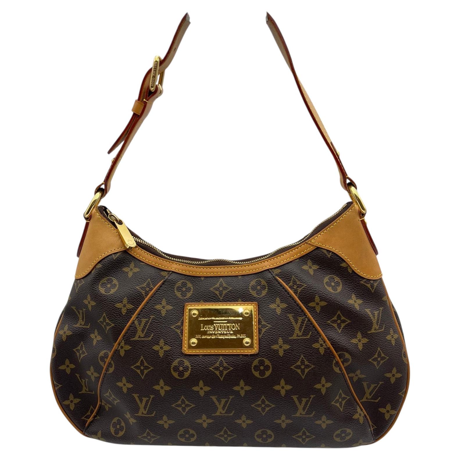 Louis Vuitton Monogram Thames GM Hobo Shoulder Bag
