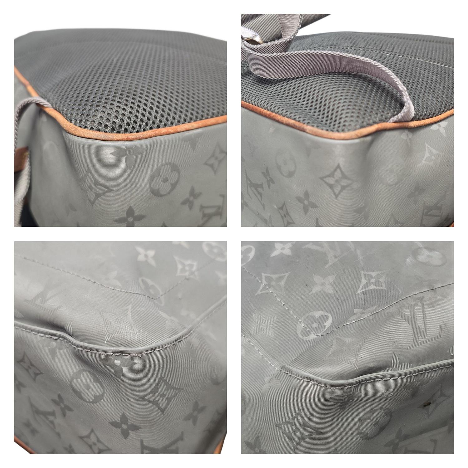 Louis Vuitton Monogram Titanium Backpack PM en vente 5