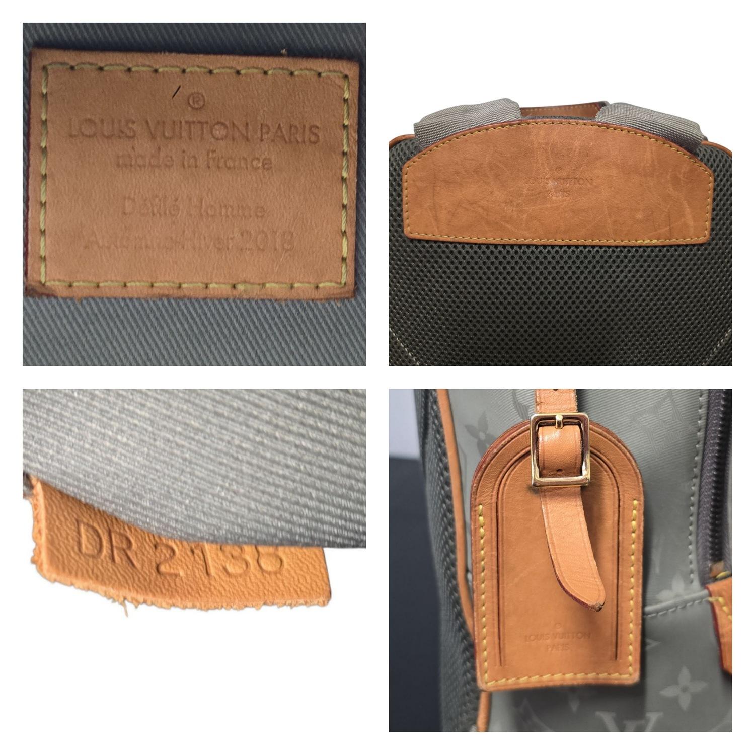 Louis Vuitton Monogram Titanium Backpack PM en vente 3