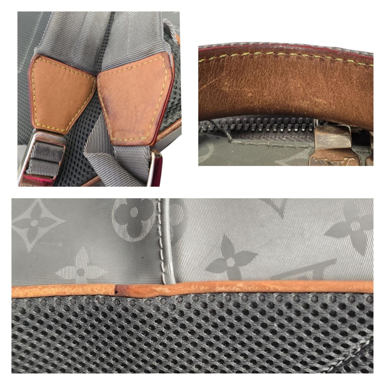 Louis Vuitton Monogram Titanium Backpack PM en vente 4
