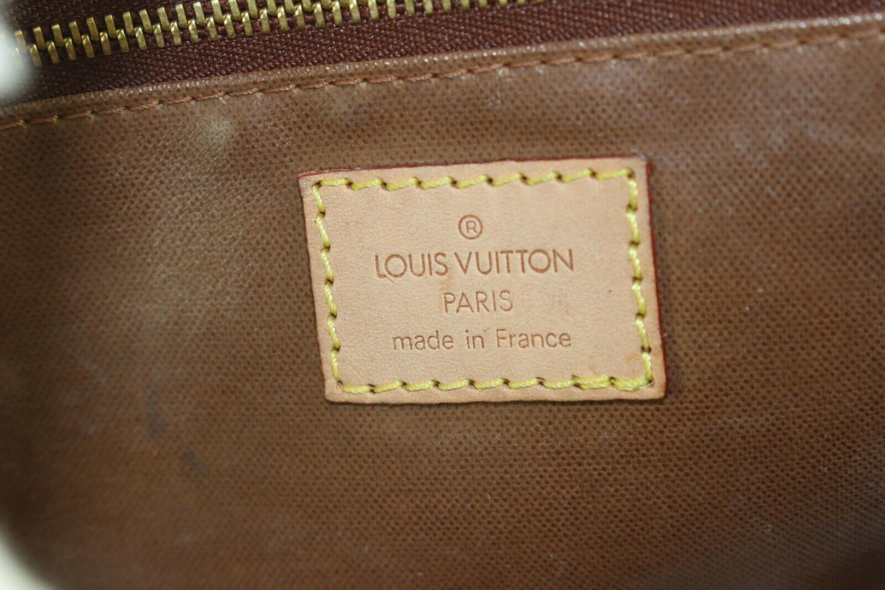 Louis Vuitton Monogram Toiletry 25 Trousse NM Cosmetic Pouch 6LV0123 For Sale 4