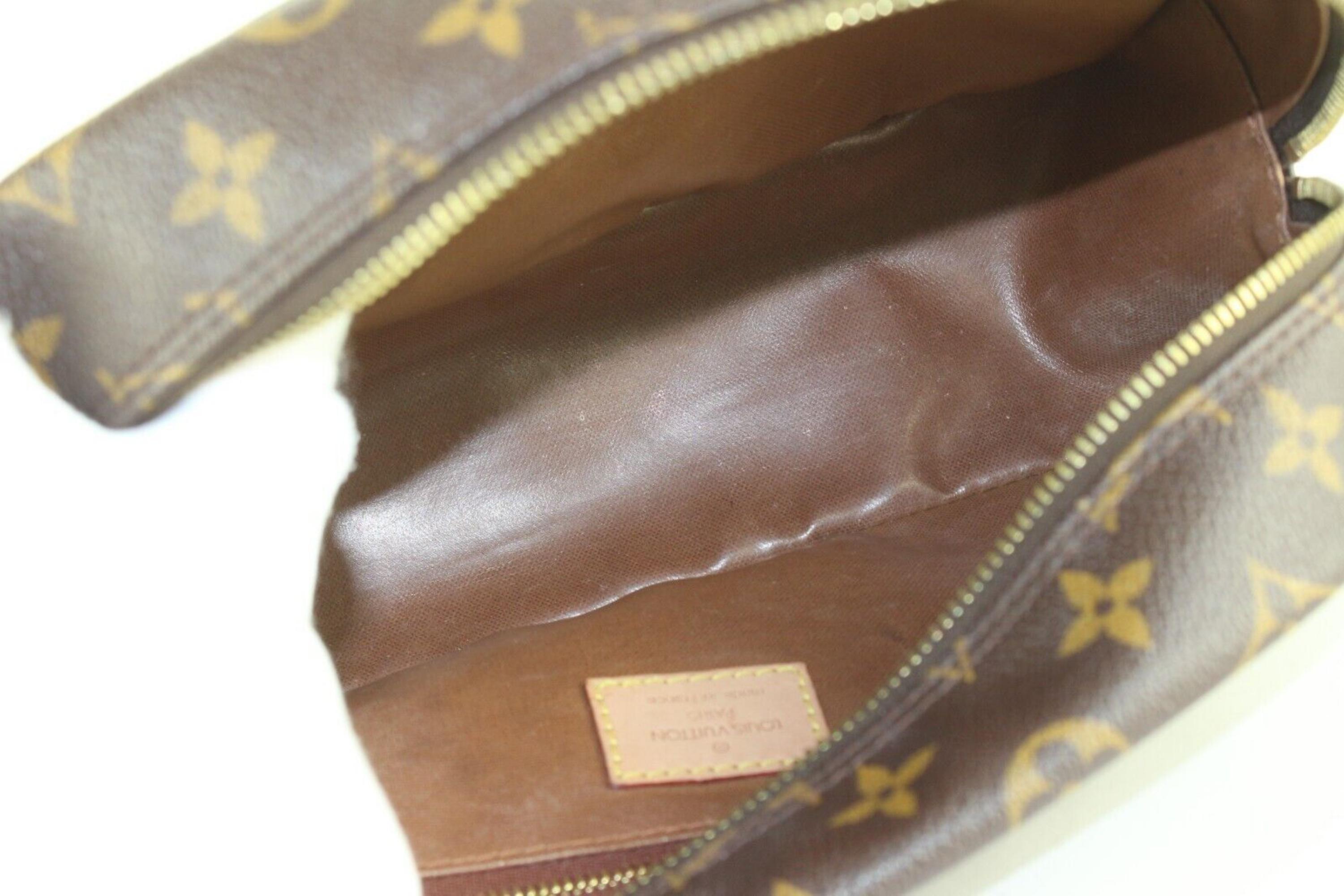 Louis Vuitton Monogram Toiletry 25 Trousse NM Cosmetic Pouch 6LV0123 For Sale 5