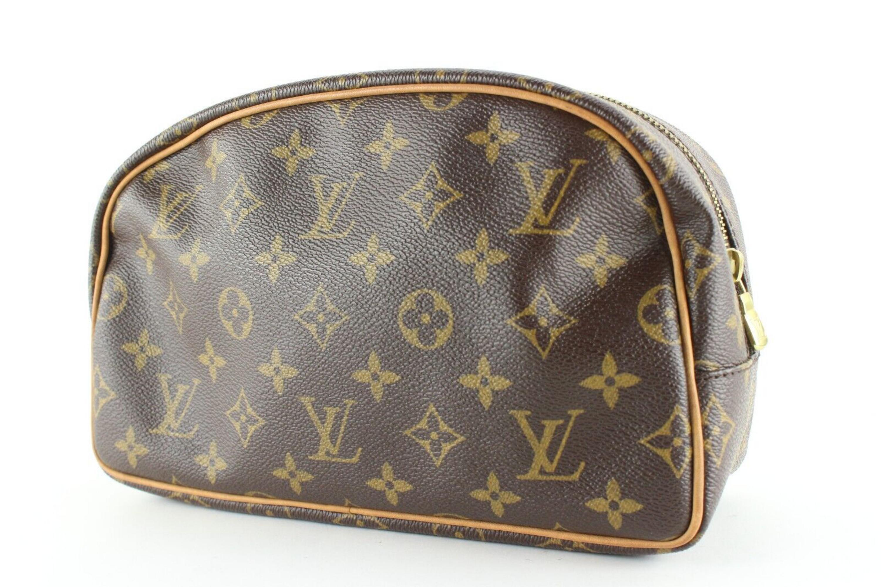 Louis Vuitton Monogram Toiletry 25 Trousse NM Cosmetic Pouch 6LV0123 For Sale 6
