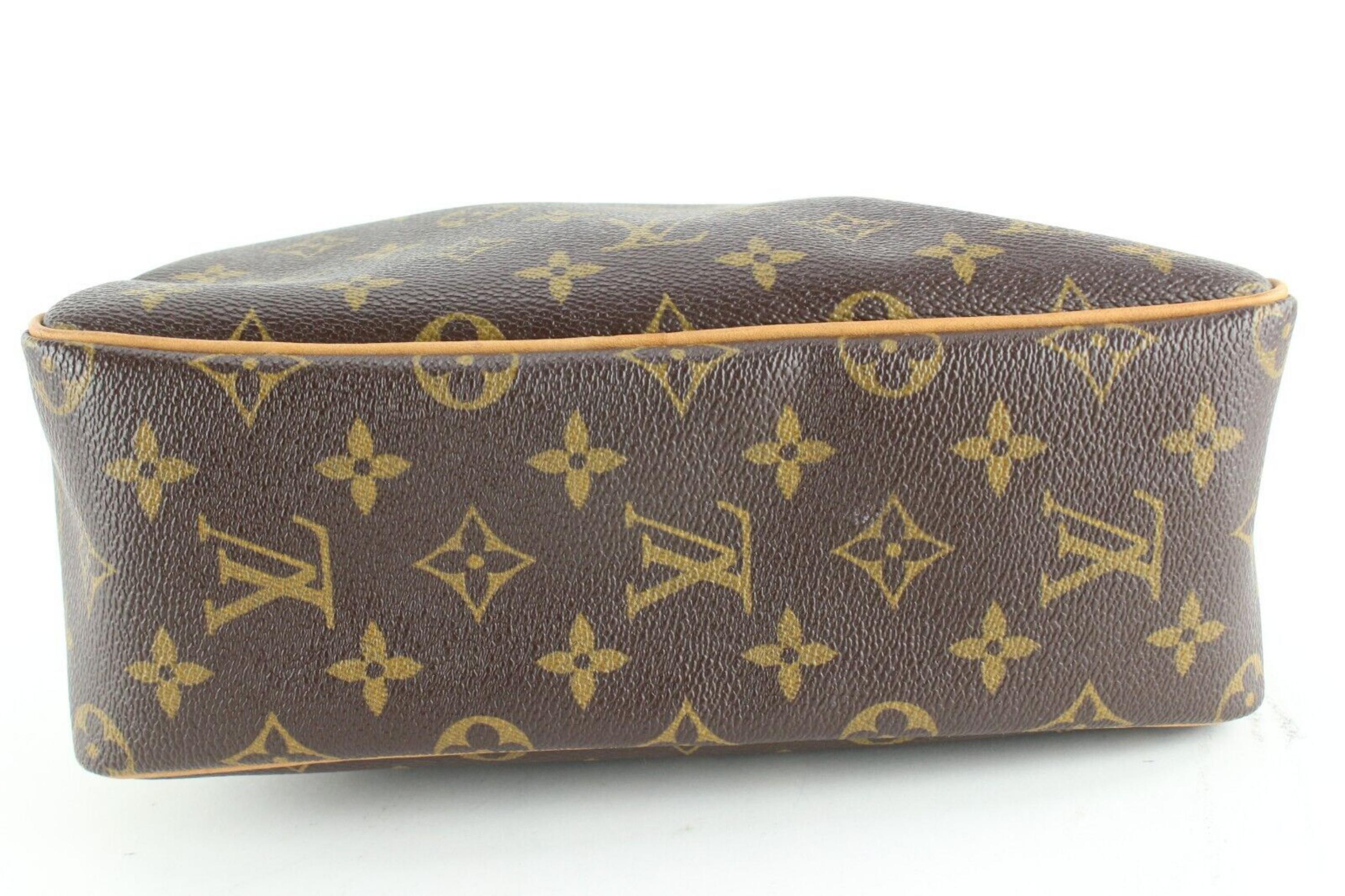 Louis Vuitton Monogram Toiletry 25 Trousse NM Cosmetic Pouch 6LV0123 For Sale 1