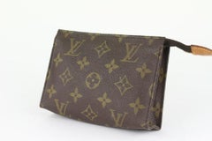 Louis Vuitton Monogram Toiletry Pouch 15 Cosmetic Case Poche Toilette  1025lv9