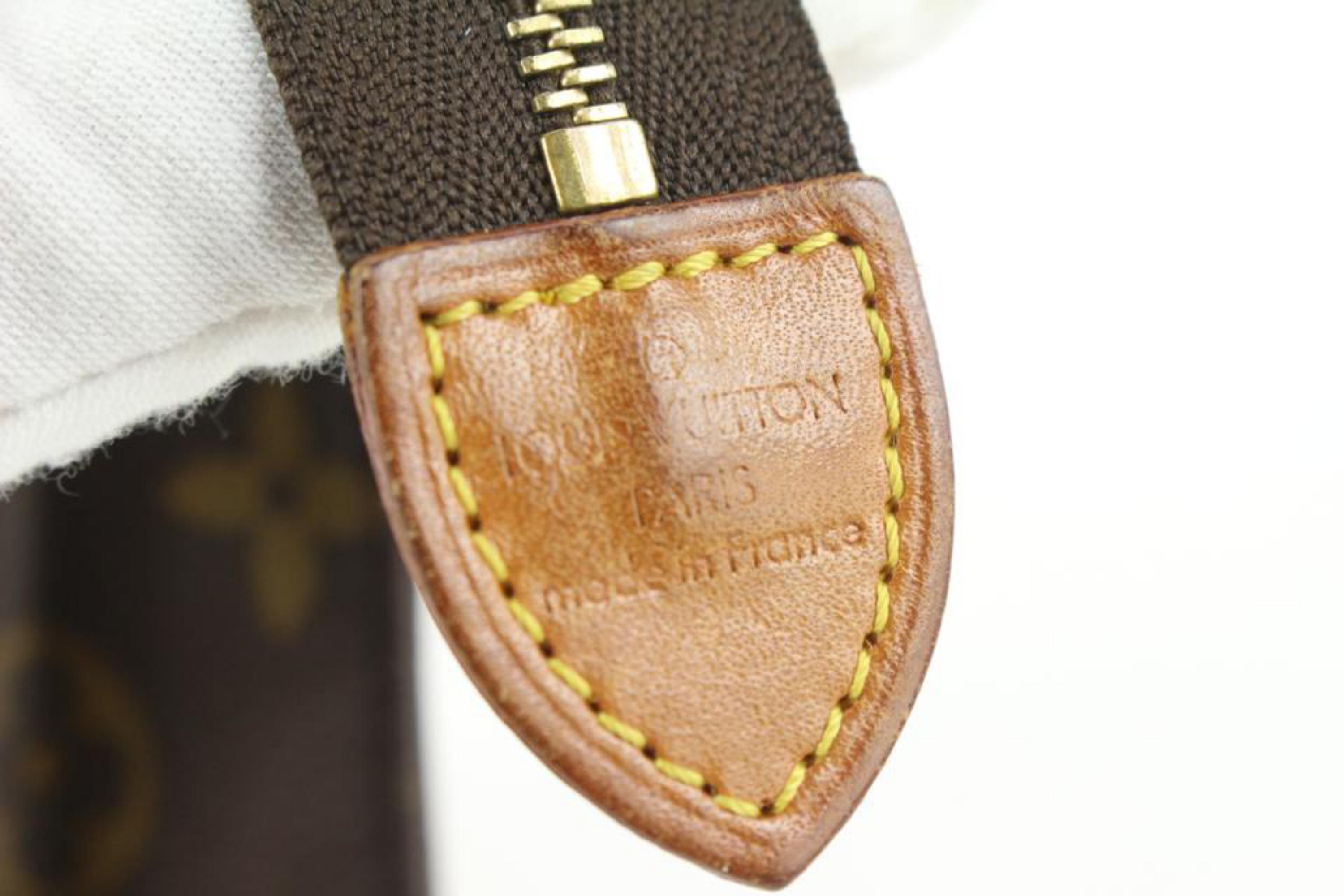 Louis Vuitton Monogram Toilettenbeutel 19 Kosmetiktasche Poche Toilette 16lv27 Damen im Angebot