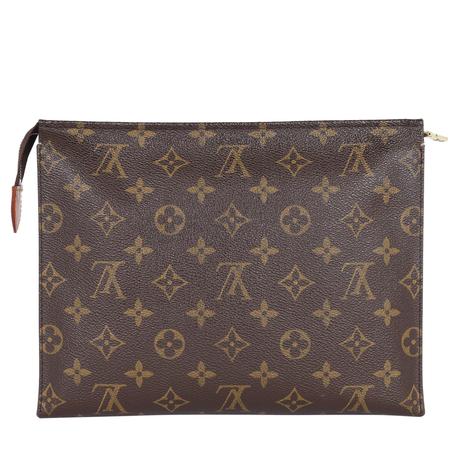  Louis Vuitton - Pochette de toilette monogrammée 26 Unisexe 