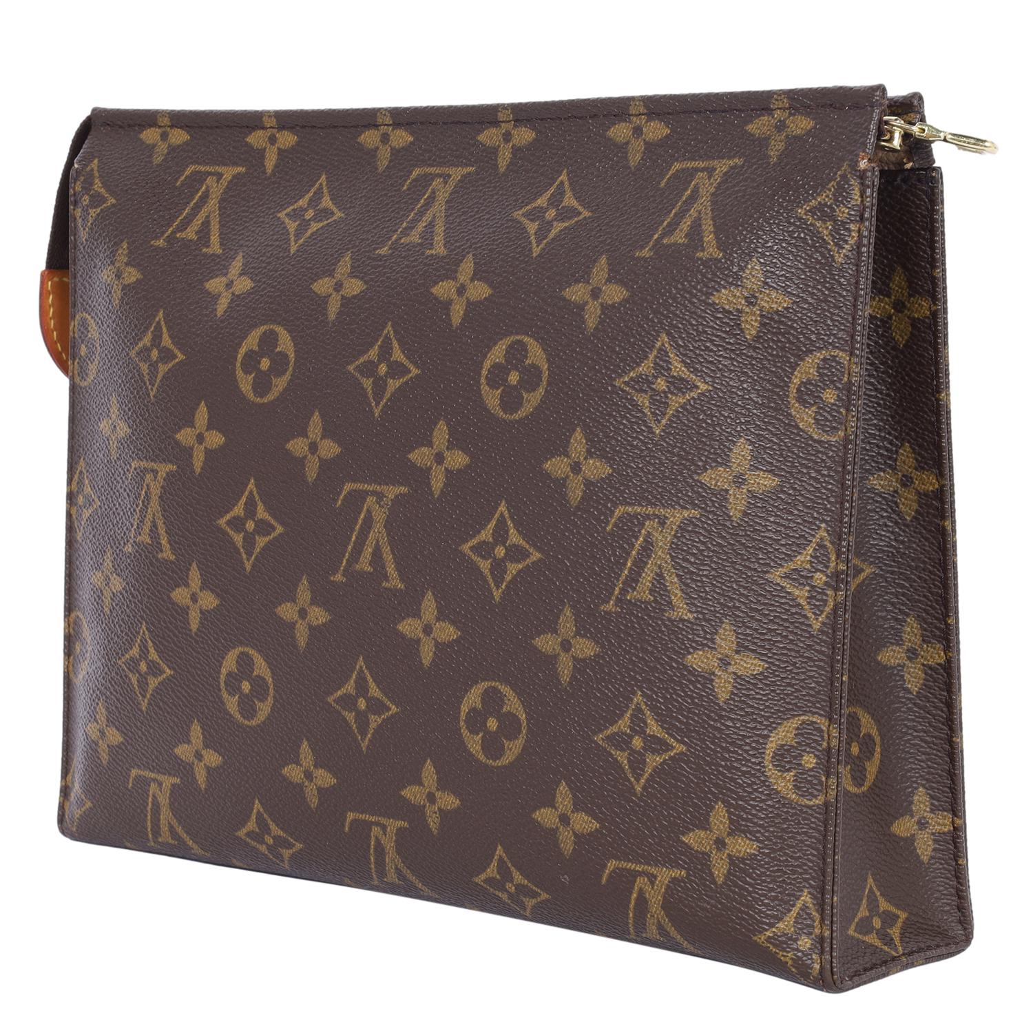 Louis Vuitton Monogram Toiletry Pouch 26 Cosmetic Bag 3