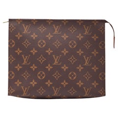 Used Louis Vuitton Monogram Toiletry Pouch 26