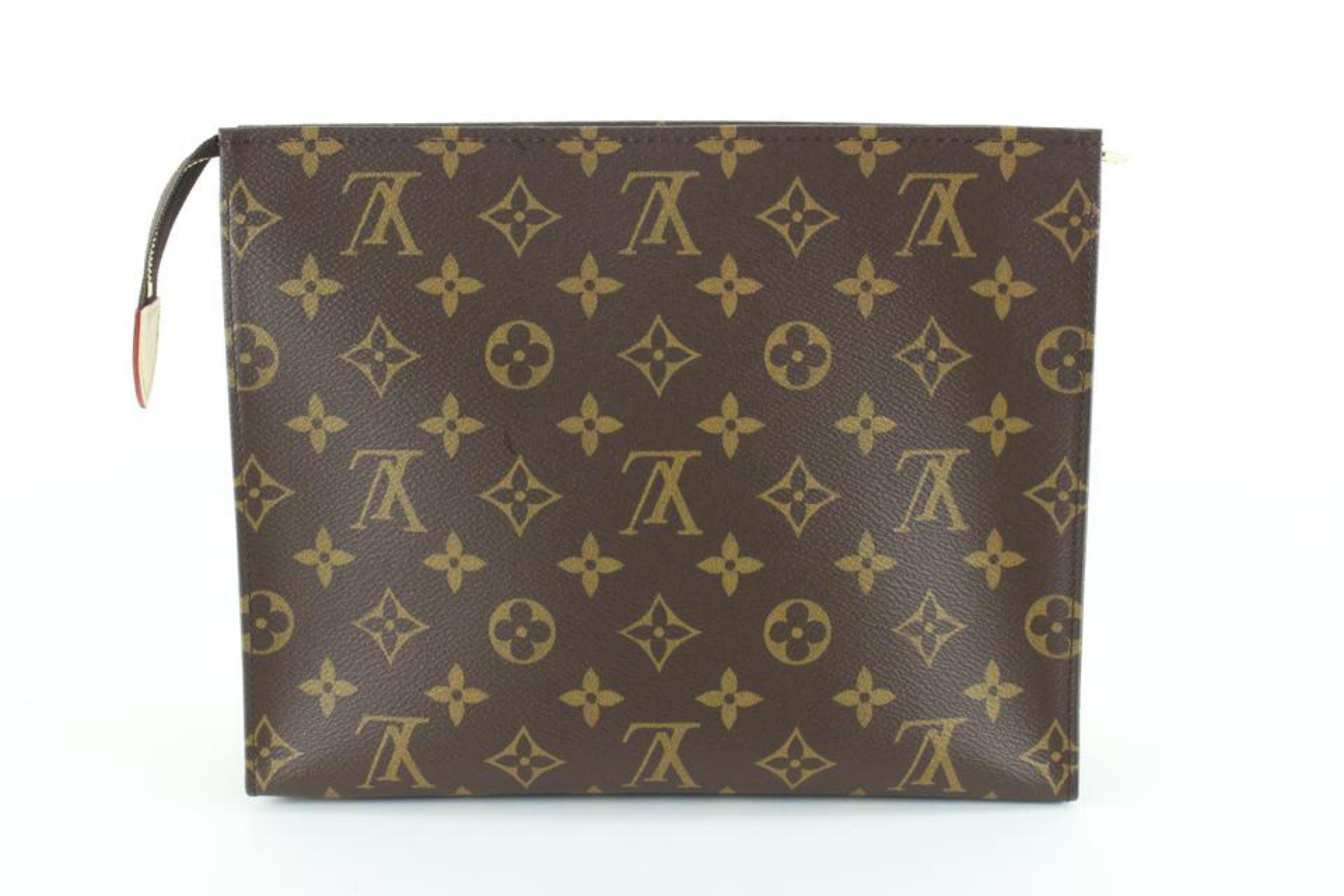 Gray Louis Vuitton Monogram Toiletry Pouch 26 Poche Toilette 20lz810s
