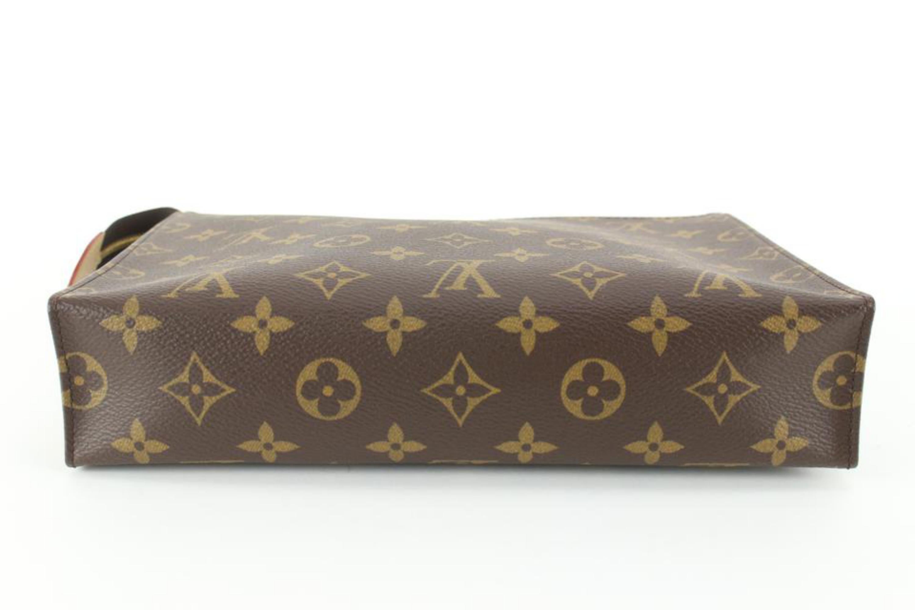 Louis Vuitton Monogram Toiletry Pouch 26 Poche Toilette 20lz810s In New Condition In Dix hills, NY