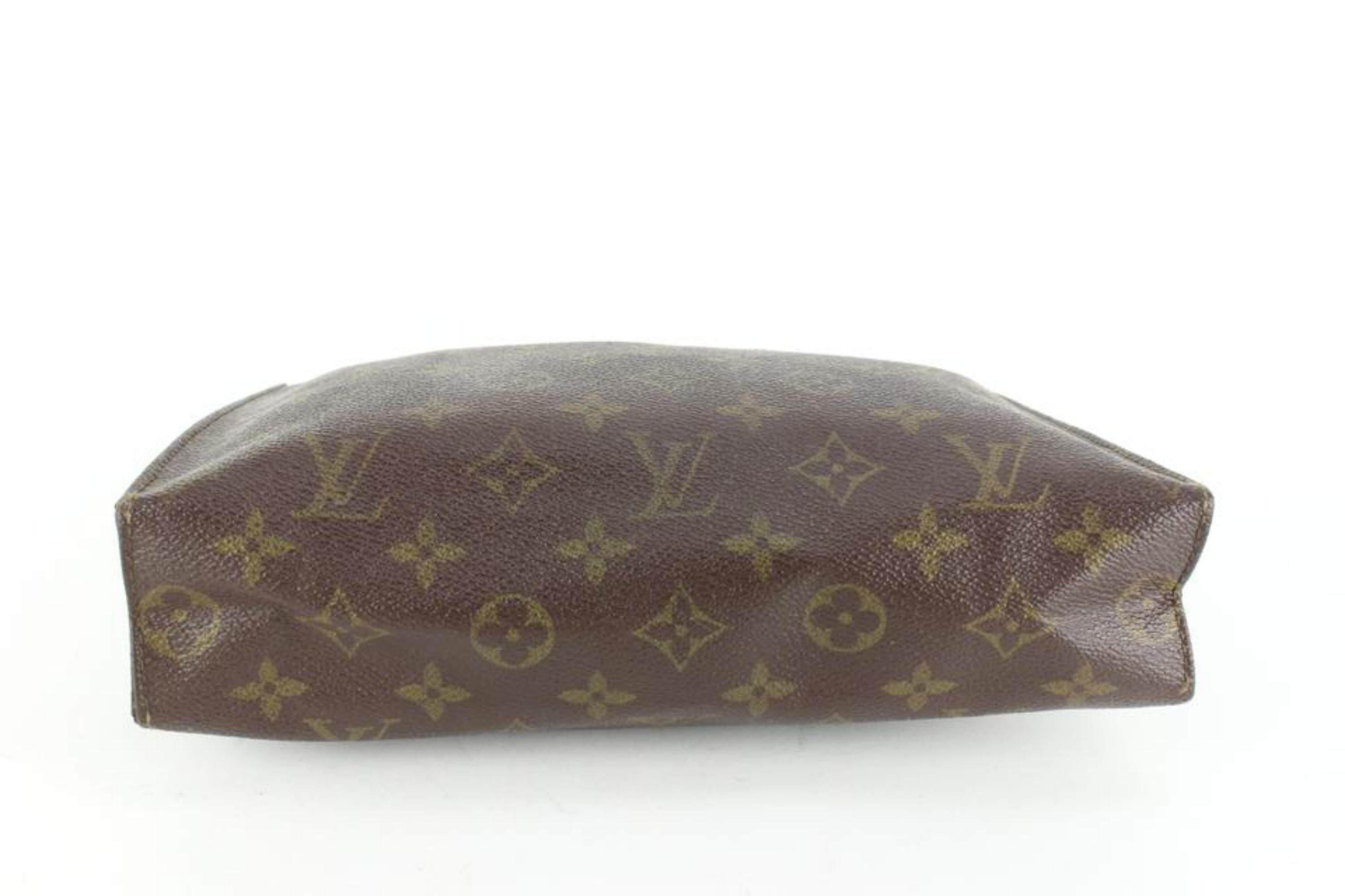 Louis Vuitton Monogram Toiletry Pouch 26 Poche Toilette 36lk510s For Sale 1