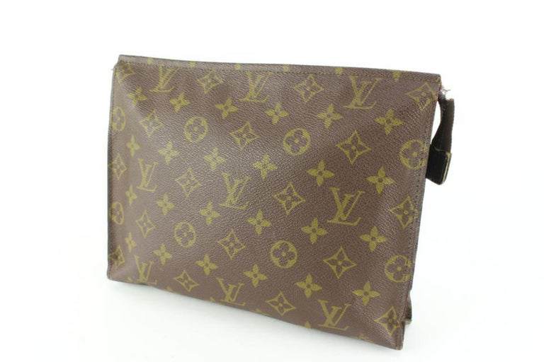 Louis Vuitton Toiletry Pouch 26 Monogram Brown in Coated Canvas with  Gold-Tone - US