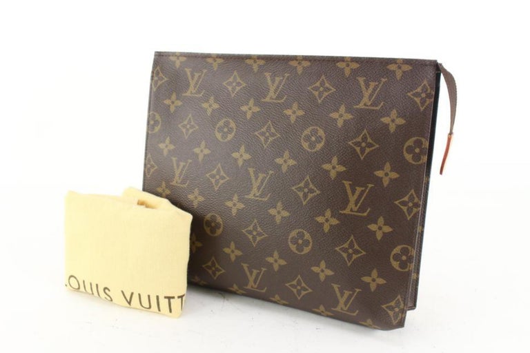 Louis Vuitton Toiletry Pouch 26 Monogram Giant Crafty in Coated Canvas with  Gold-tone - US