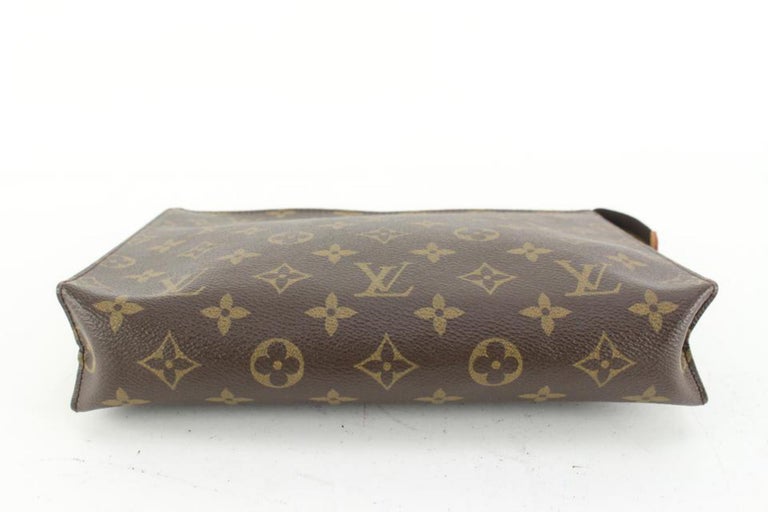 Louis Vuitton Toiletry Pouch 26 Monogram Giant Crafty in Coated Canvas with  Gold-tone - US