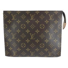 Louis Vuitton Monogramme Pochette de toilette 26 Poche 96lz68s