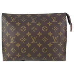 Vintage Louis Vuitton Monogram Toiletry Pouch 26 Poche Toilette 99lv67