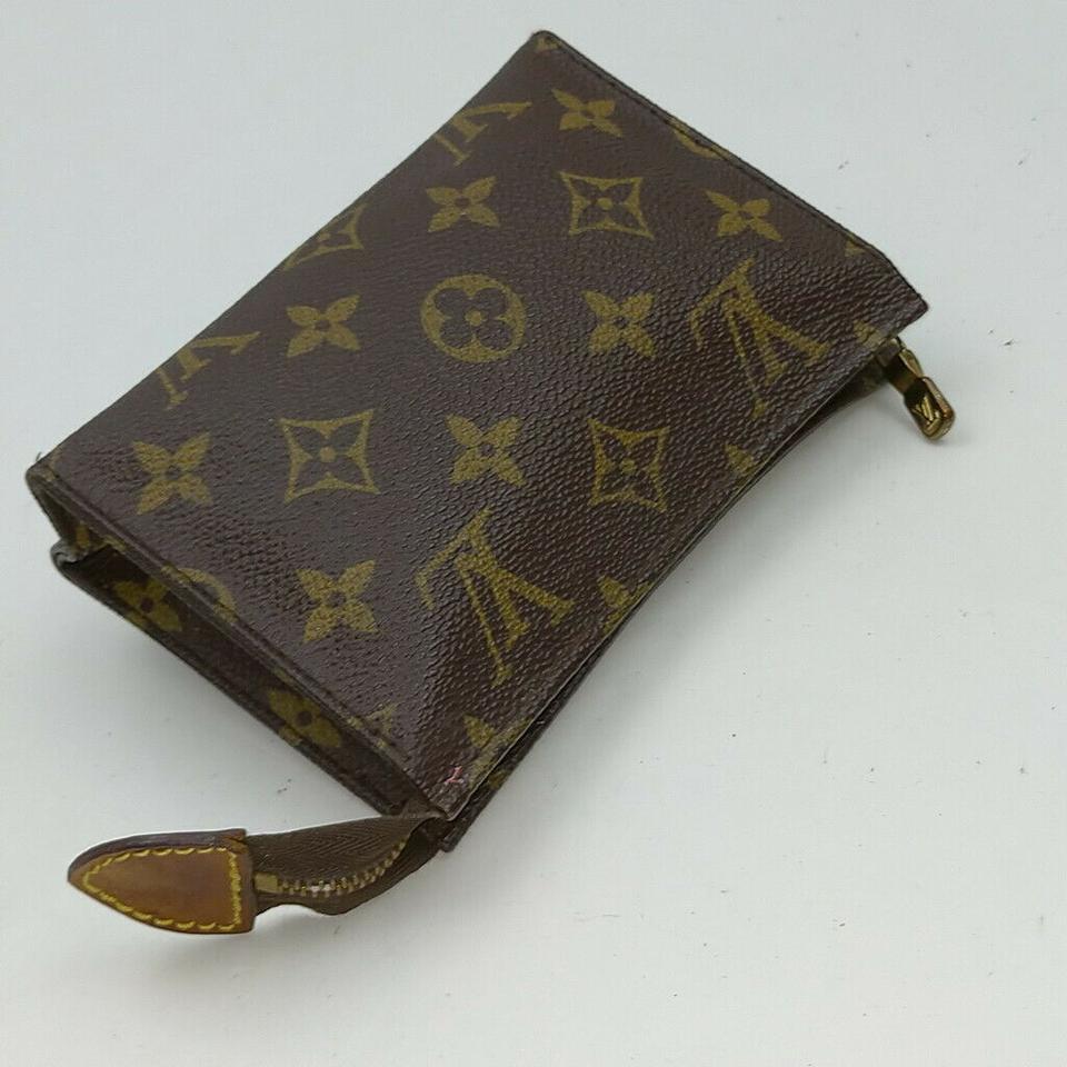 Women's Louis Vuitton Monogram Toiltery Pouch 15 Cosmetic Case 863501 For Sale