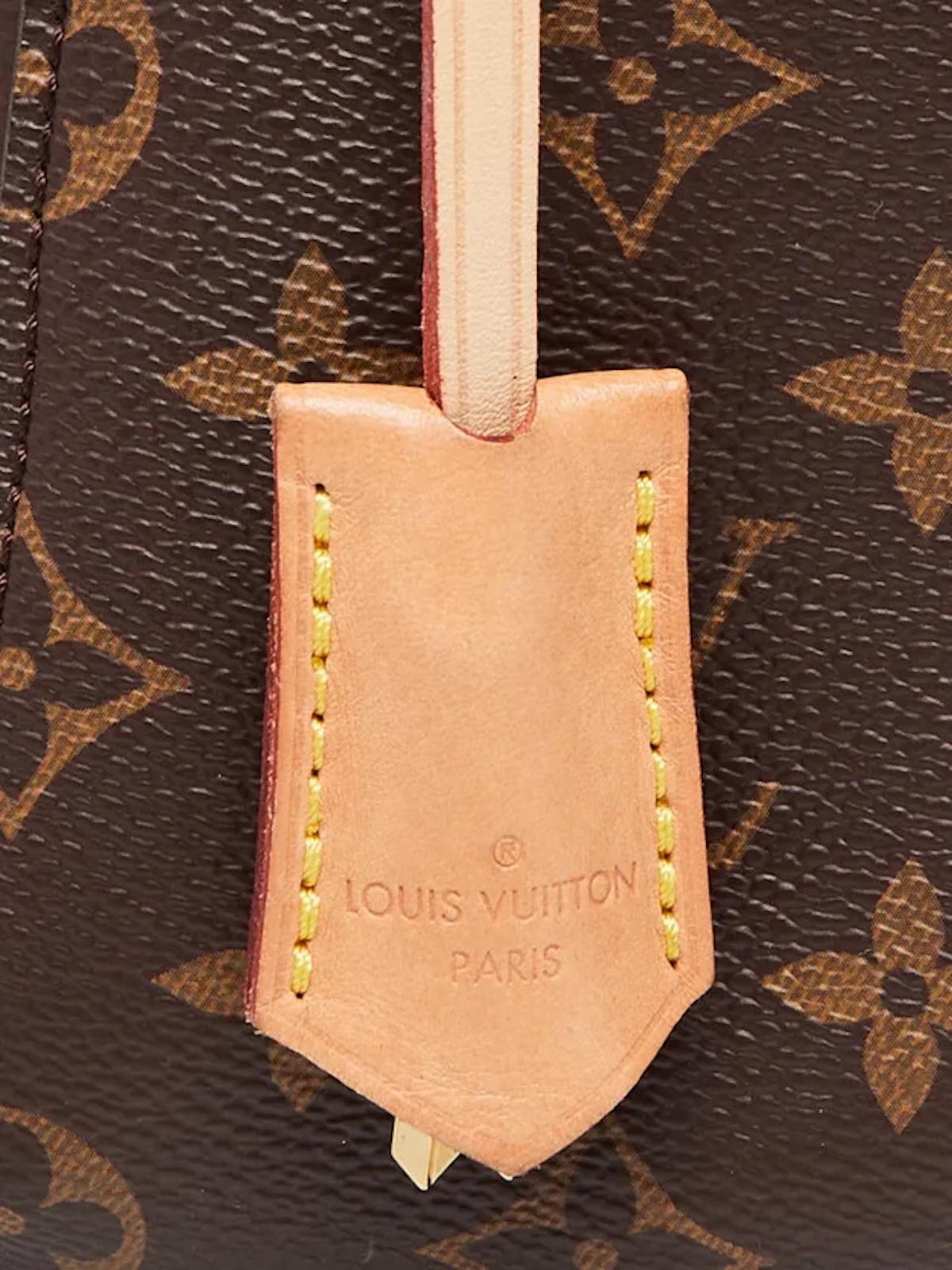 Louis Vuitton Monogram Top Handle Montaigne BB Bag For Sale 2