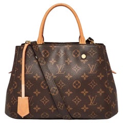 Louis Vuitton Monogram Top Handle Montaigne BB Bag