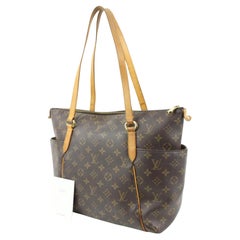 Louis Vuitton Monogram Totally MM Zip Shoulder Bag 77lk322s