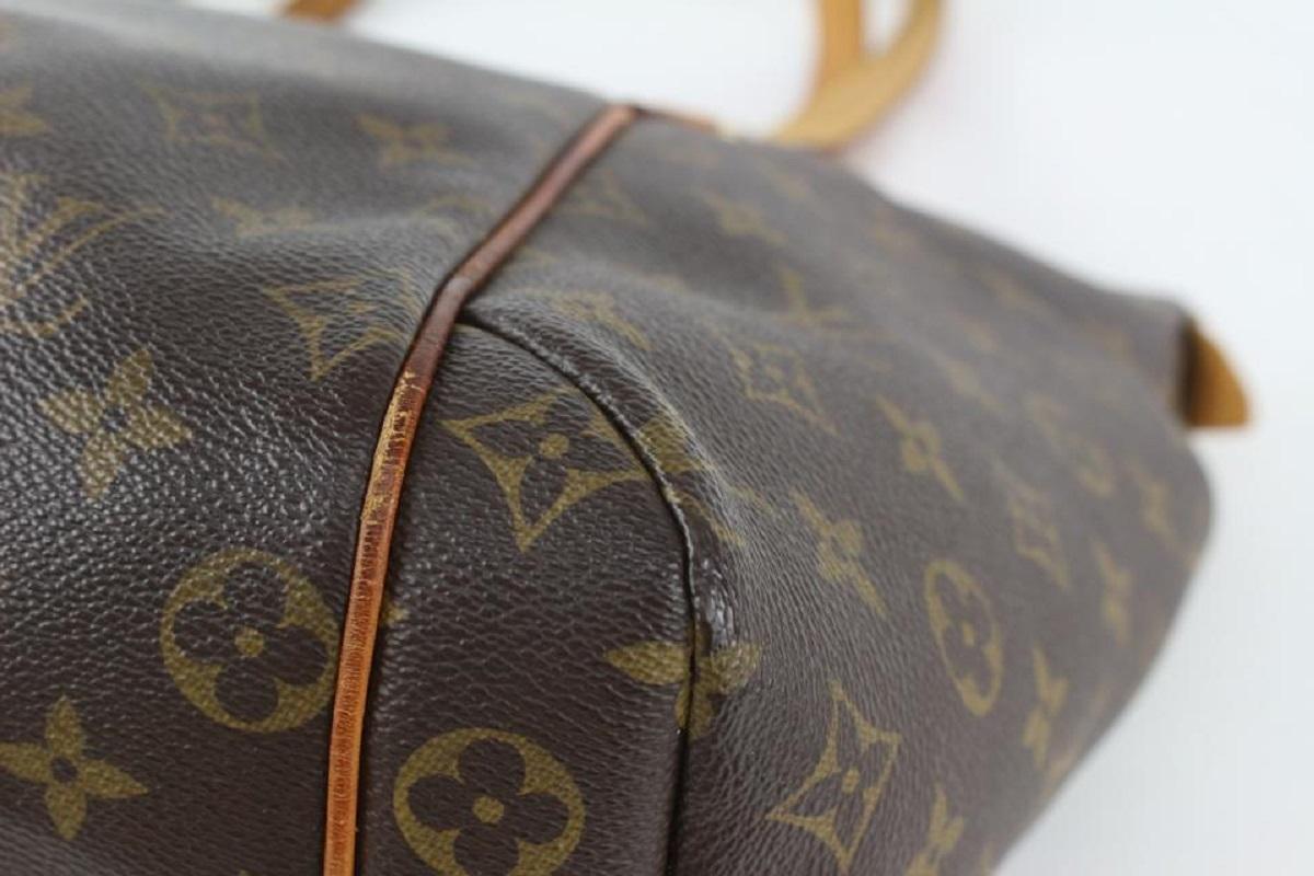 Louis Vuitton Monogram Totally MM Zip Tote Bag 1025lv16 2