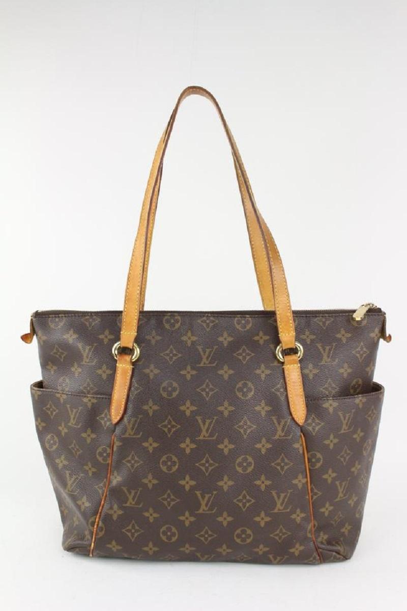 Louis Vuitton Monogram Totally MM Zip Tote Bag 1025lv16 In Good Condition In Dix hills, NY