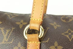 Louis Vuitton Monogram Totally MM Zip Tote Bag 17lk510s