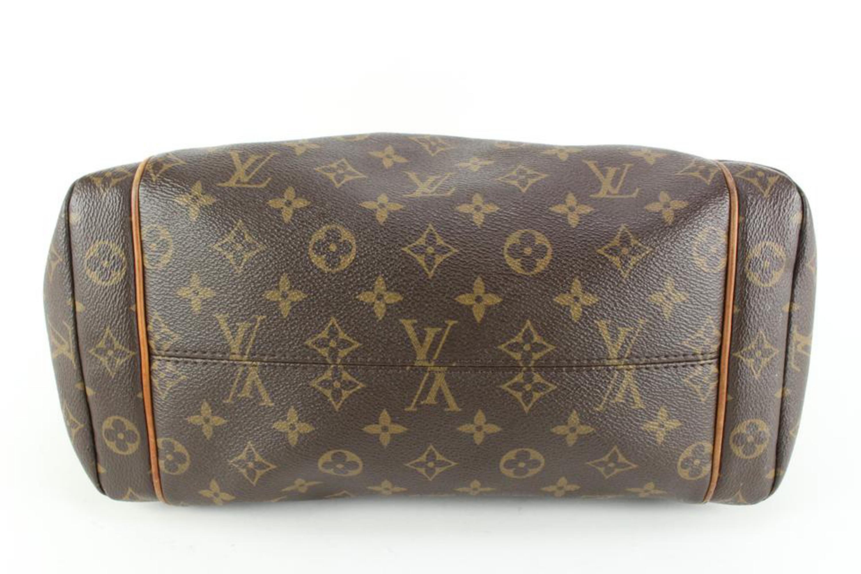 Gray Louis Vuitton Monogram Totally MM Zip Tote Bag 17lk510s For Sale