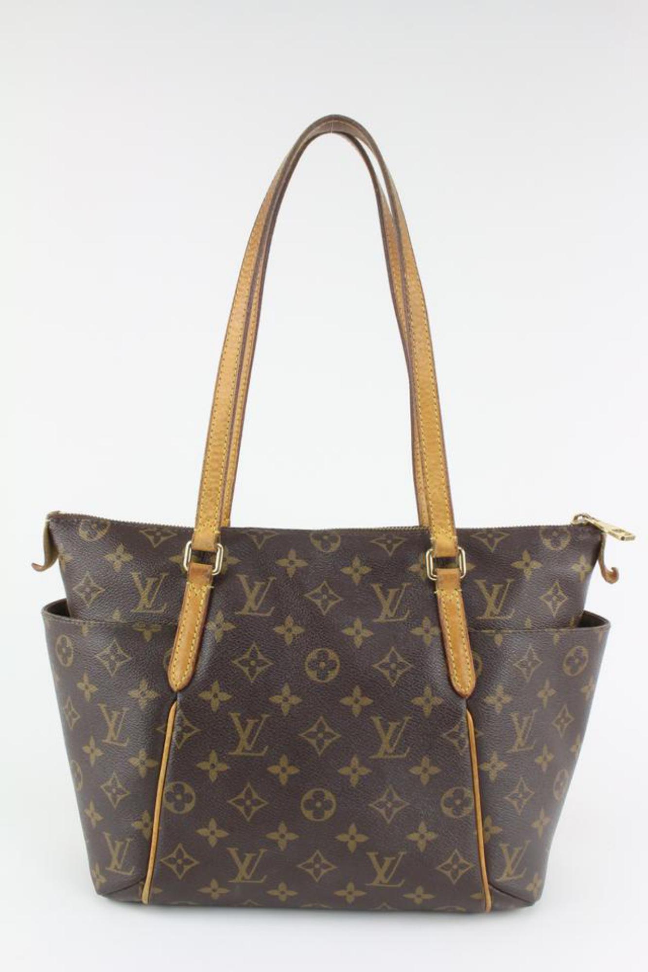Louis Vuitton Monogram Totally PM Zip Tote Shoulder Bag 1130lv20 For Sale 3