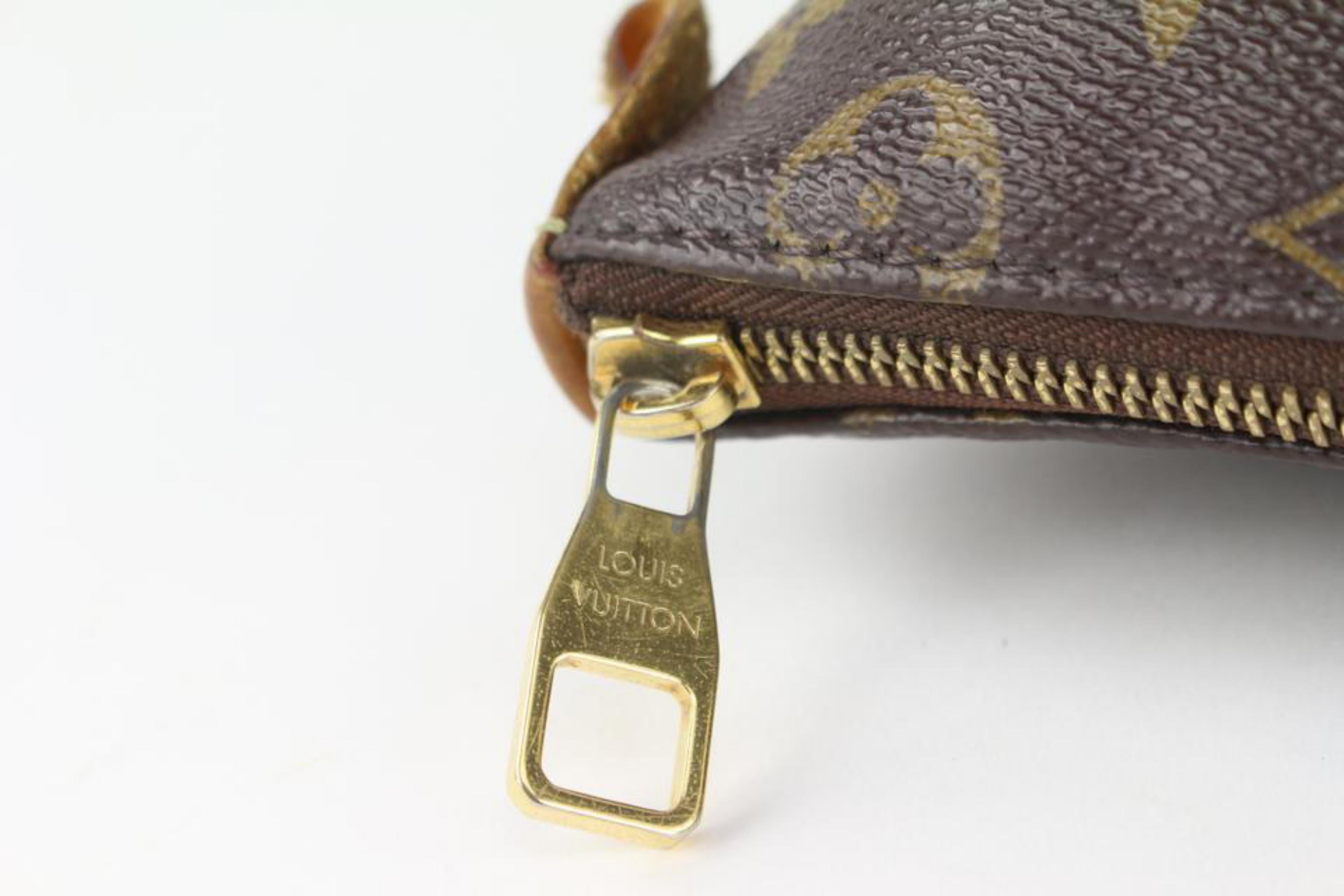 Brown Louis Vuitton Monogram Totally PM Zip Tote Shoulder Bag 1130lv20 For Sale