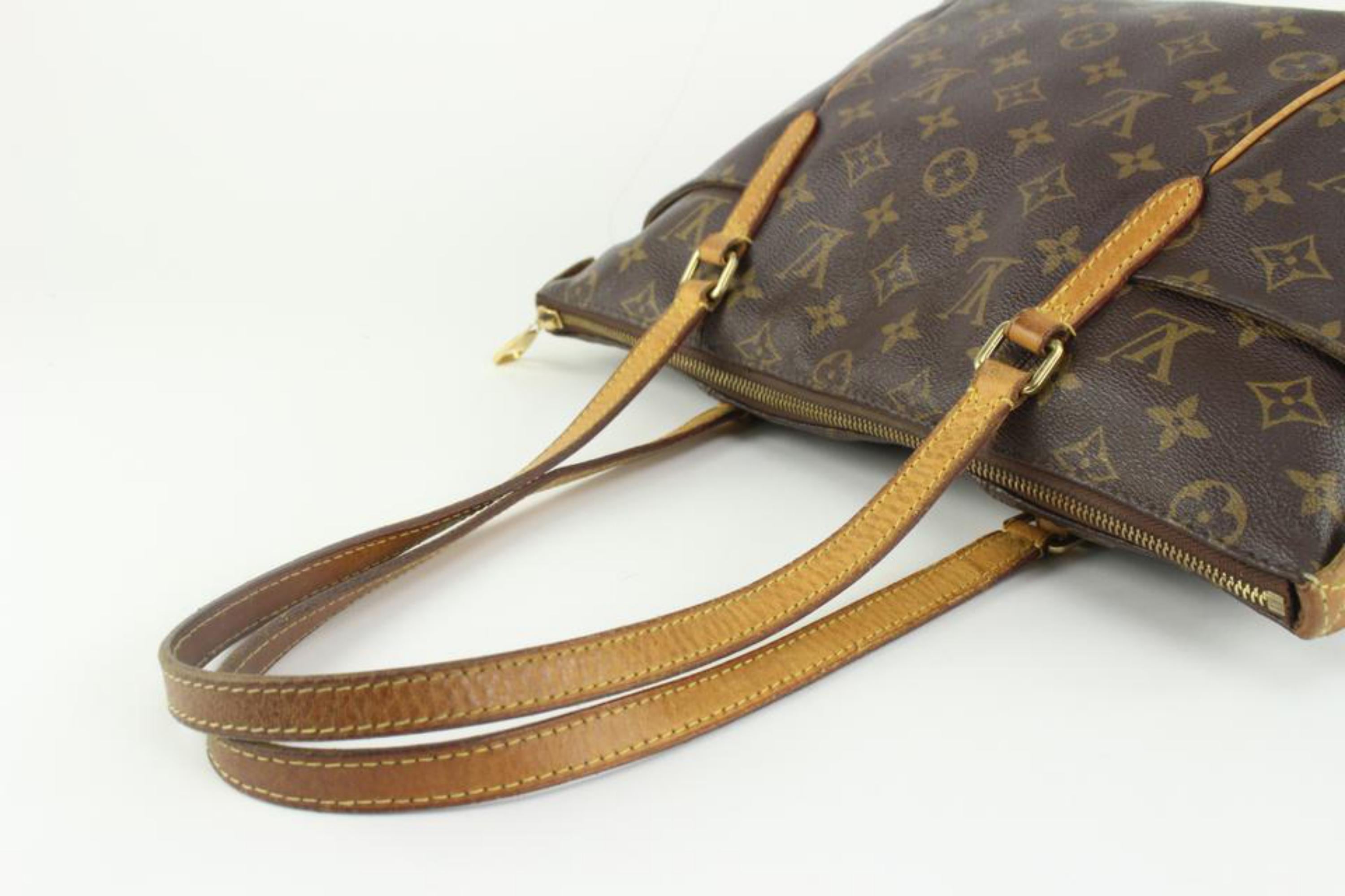 Women's Louis Vuitton Monogram Totally PM Zip Tote Shoulder Bag 1130lv20 For Sale