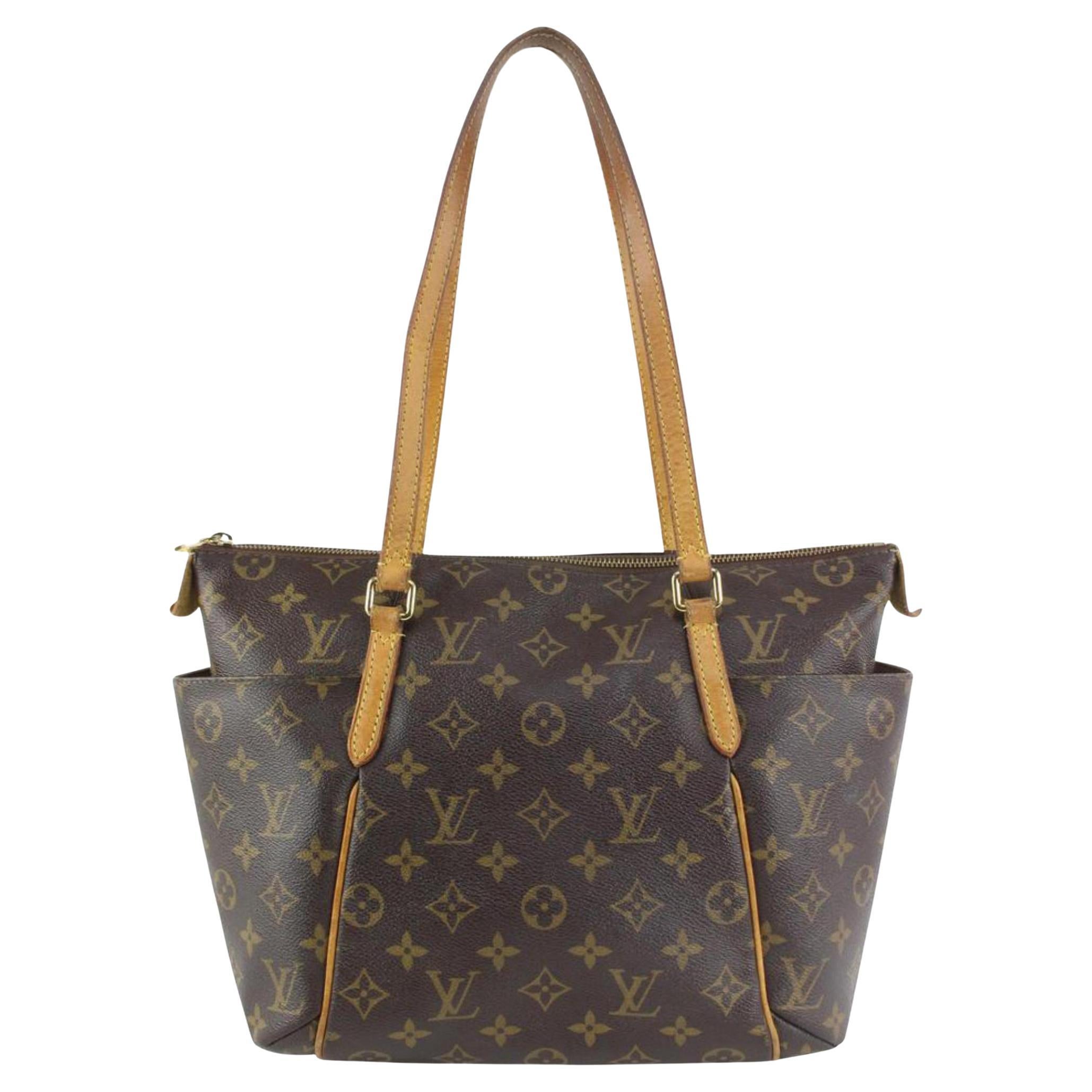 Louis Vuitton Monogram Totally PM Zip Tote Shoulder Bag 1130lv20 For Sale