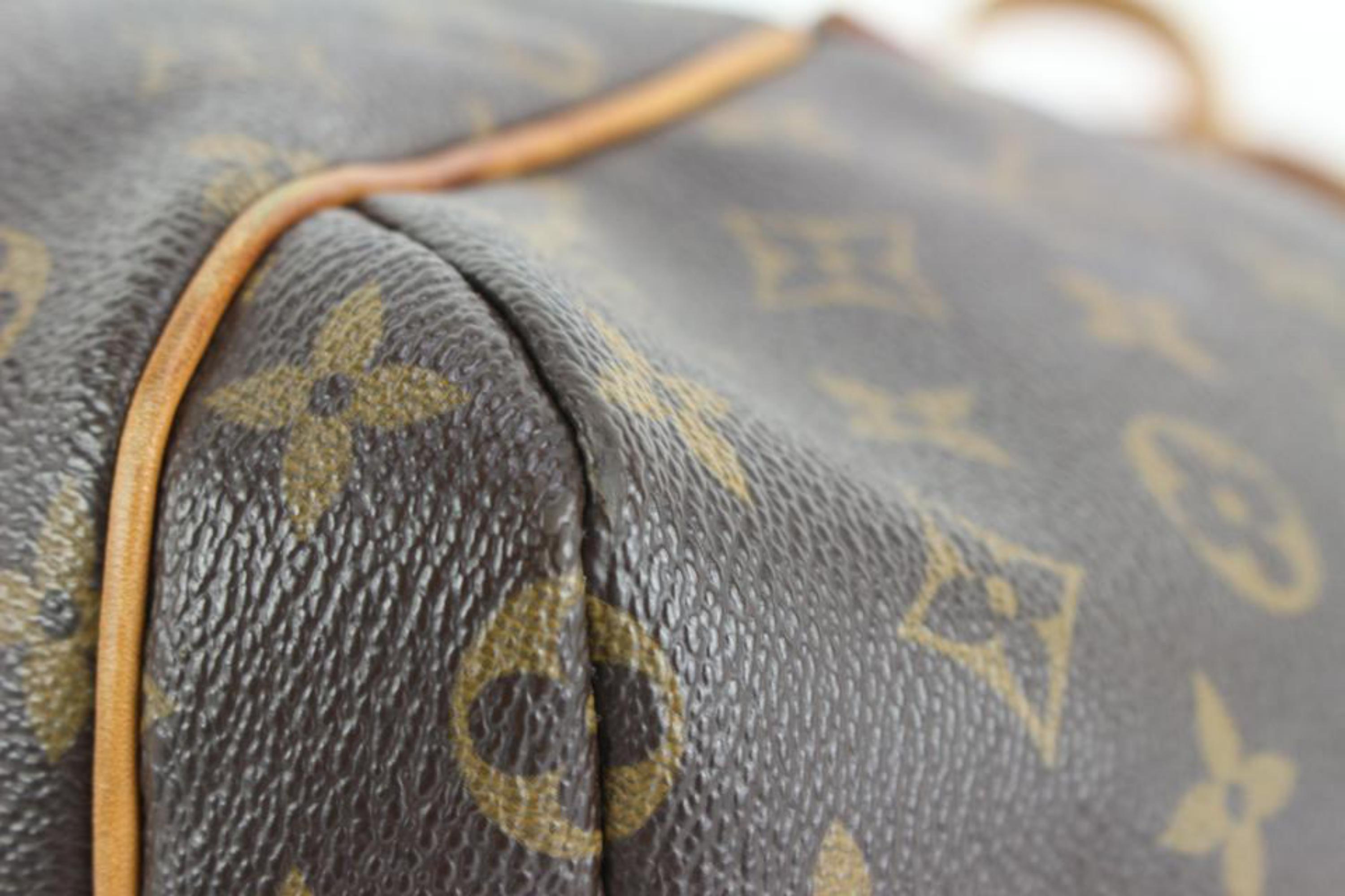 Louis Vuitton Monogram Totally Zip Tote Umhängetasche 89lz56s 6