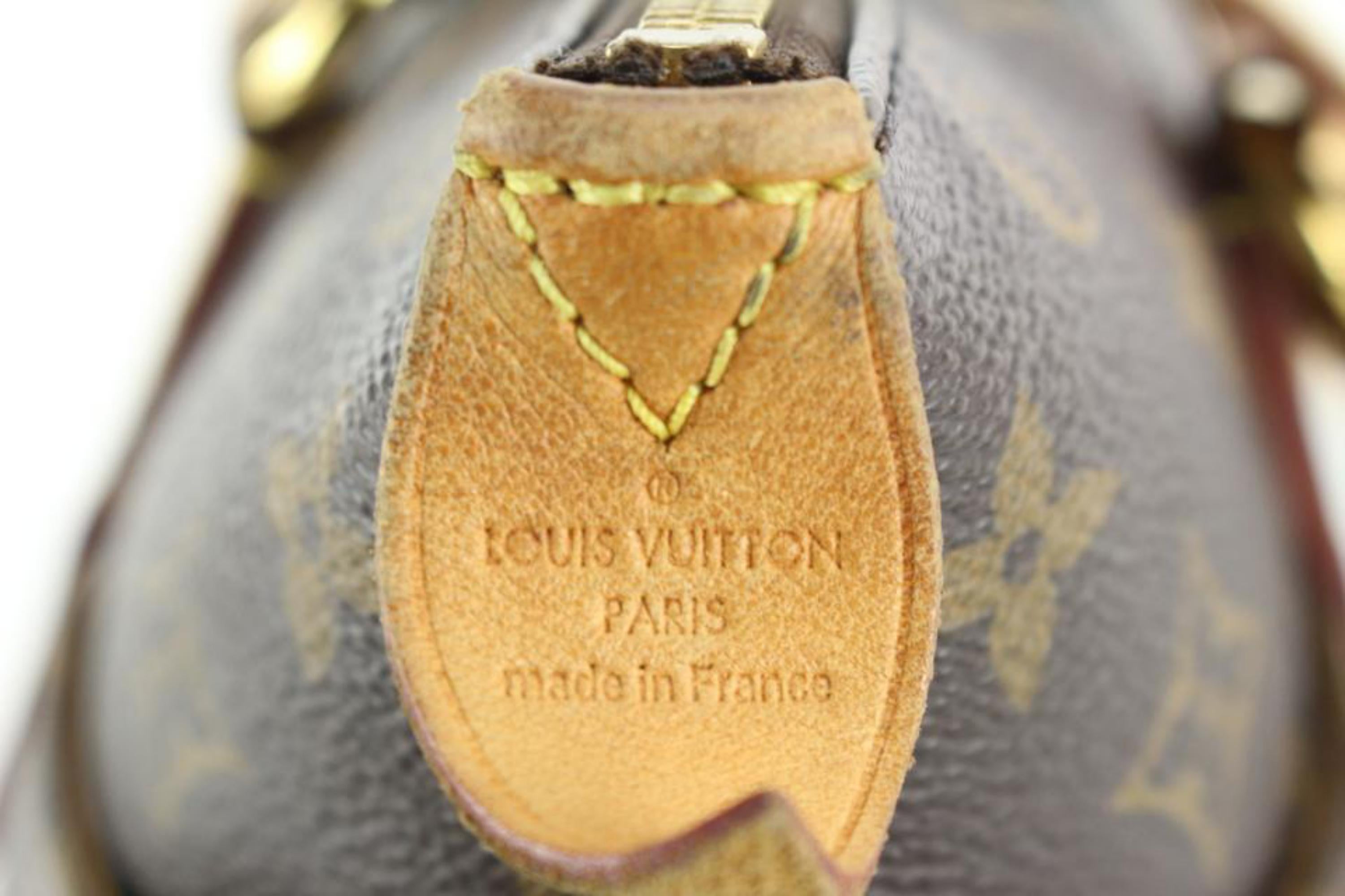 Louis Vuitton Monogram Totally Zip Tote Umhängetasche 89lz56s 4
