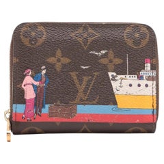 Louis Vuitton Monogram Transatlantic Zippy Coin Purse