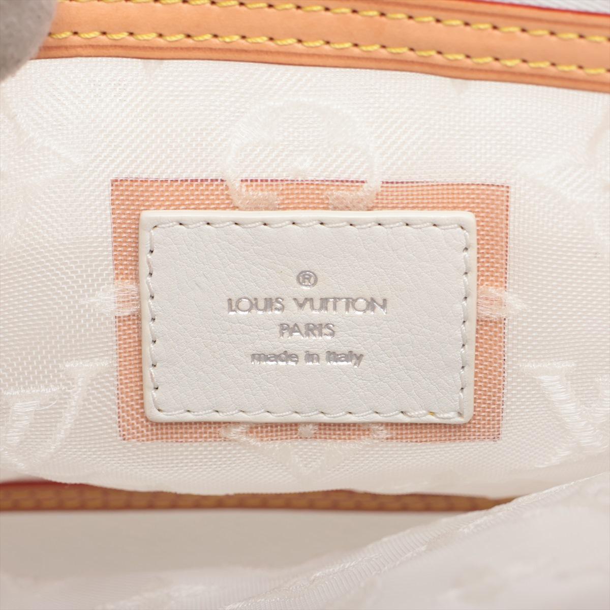 Louis Vuitton Monogram Transparent Mesh  Whiting White 5