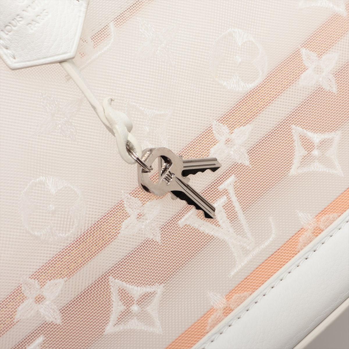 Louis Vuitton Monogram Transparent Mesh  Whiting White 6