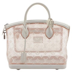 Louis Vuitton Monogram Transparent Mesh  Whiting White