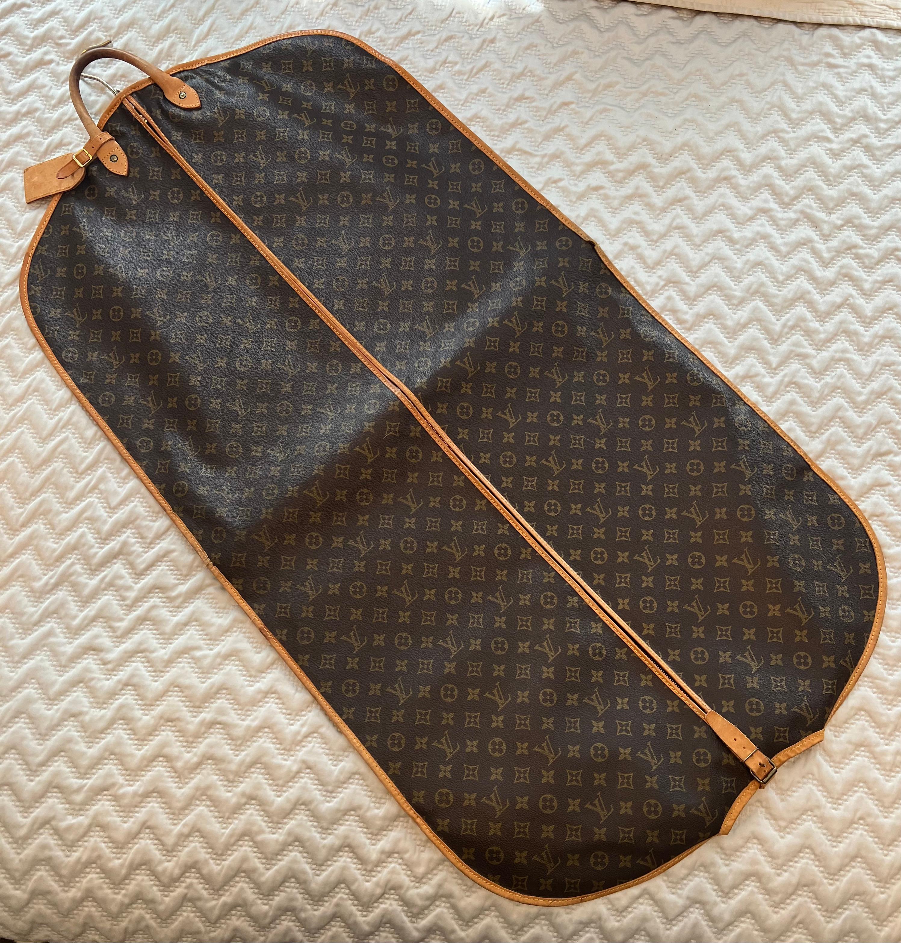 Louis Vuitton Monogram Travel Garment Bag For Sale 1
