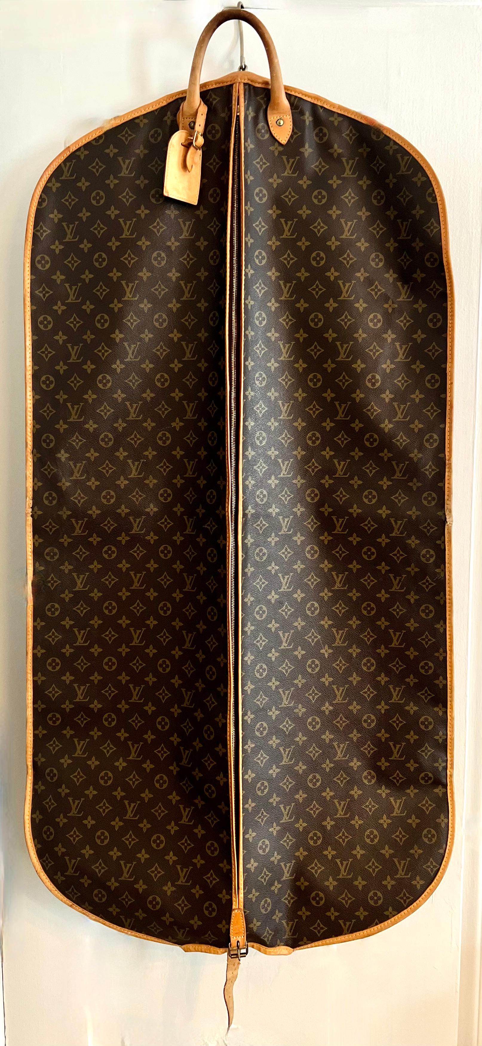 Louis Vuitton Monogram Travel Garment Bag For Sale 5