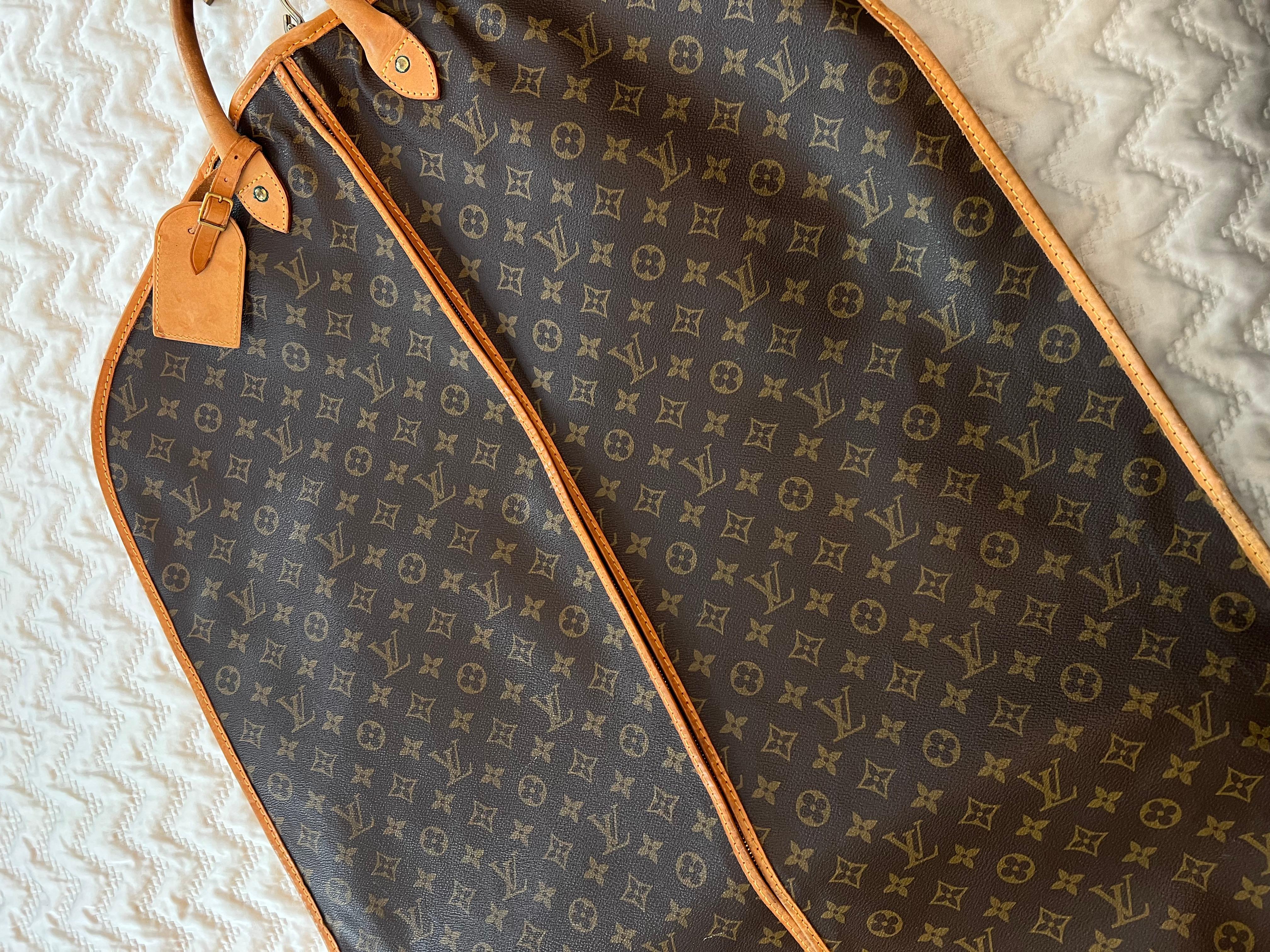 Louis Vuitton Monogram Travel Garment Bag For Sale 6