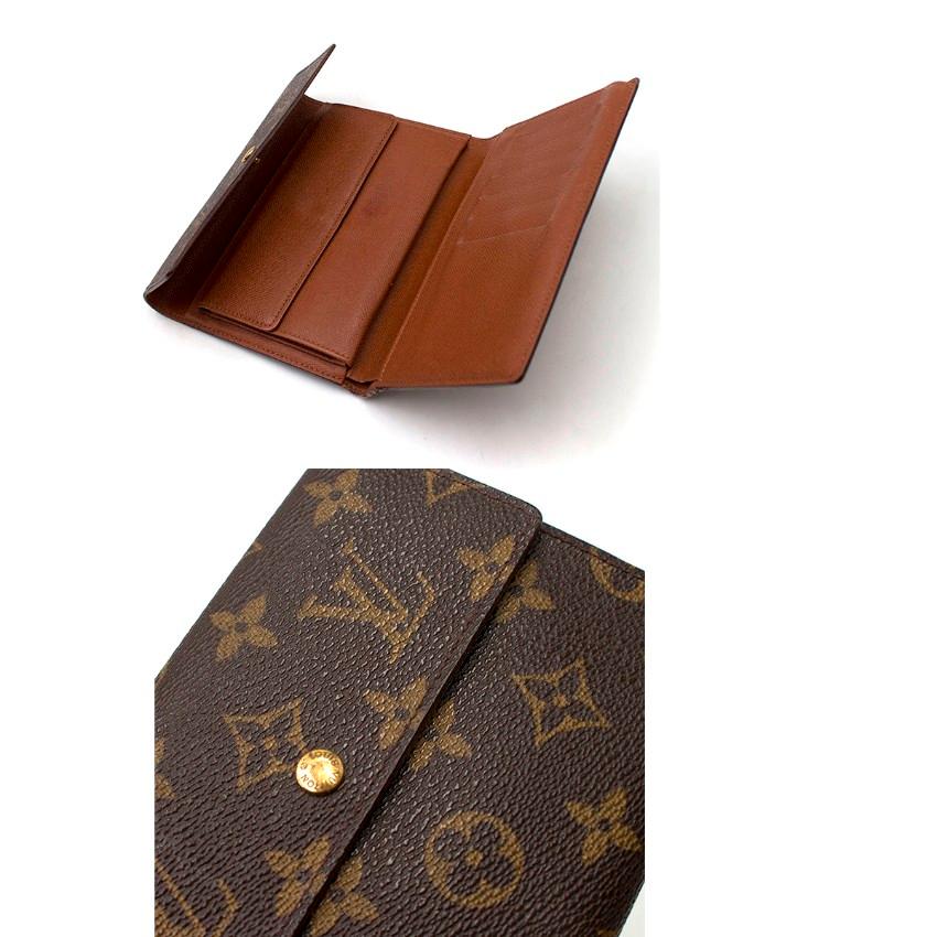 Women's or Men's Louis Vuitton Monogram Trifold Wallet 