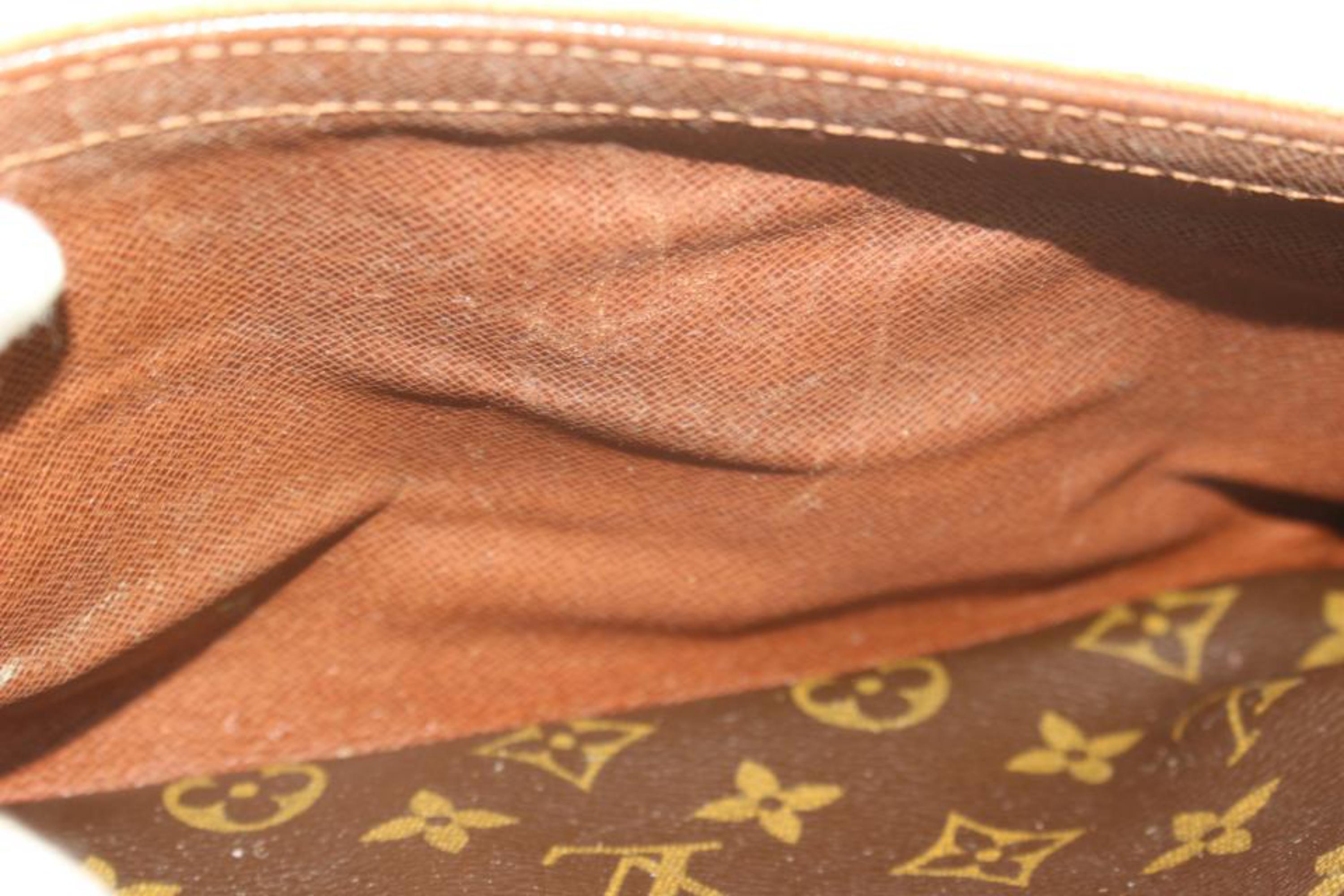 Louis Vuitton Monogram Trocadero 232938 Brown Coated Canvas Cross Body Bag For Sale 8