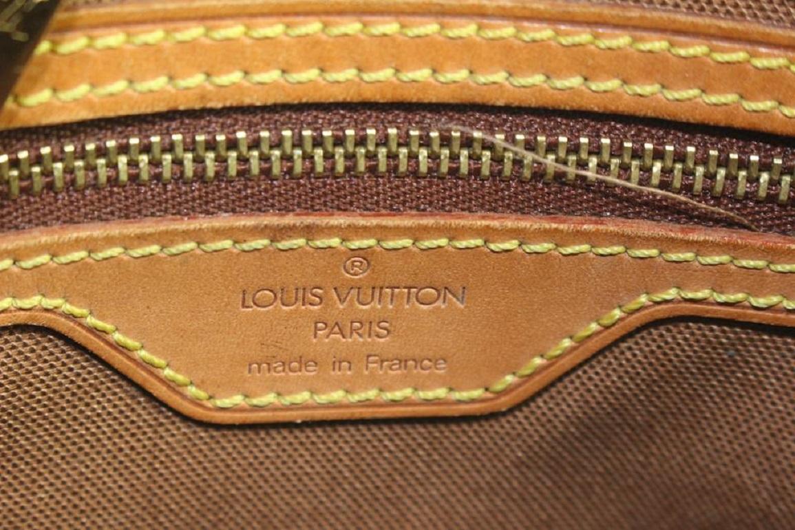 Gray Louis Vuitton Monogram Trotteur Crossbody Bag 615lvs316