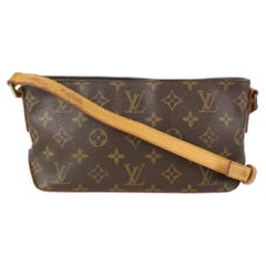 Used Louis Vuitton Monogram Trotteur Crossbody Bag 823lv29