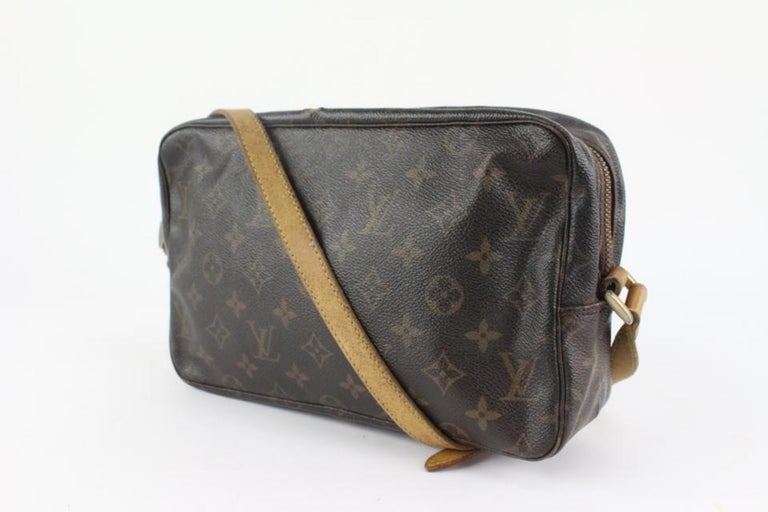 Louis Vuitton Trousse 23 Pouch Crossbody CUSTOM with dust bag and bag charm