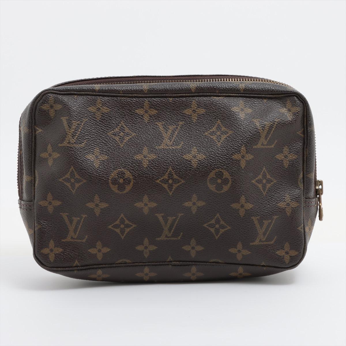 Black Louis Vuitton Monogram Trousse Toilette 23