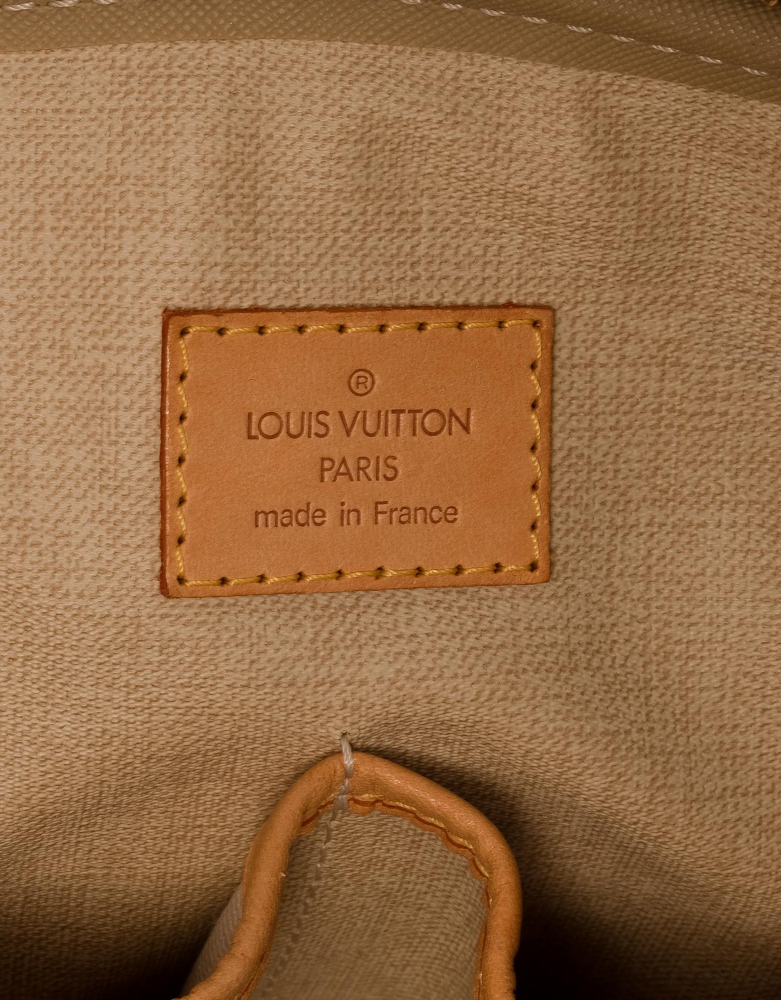 Louis Vuitton Monogram Trouville Bag In Good Condition In Montreal, Quebec